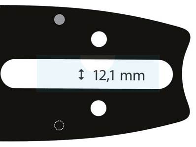 Guide monobloc pour tronçonneuse Stihl (coupe 50cm) (3/8'' / 1.6mm / 72)