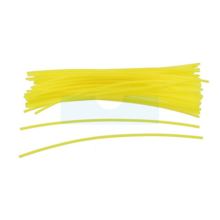 50 Brins 3 mm Jaune pour débroussailleuse tête Fixcut Stihl (00009303318)