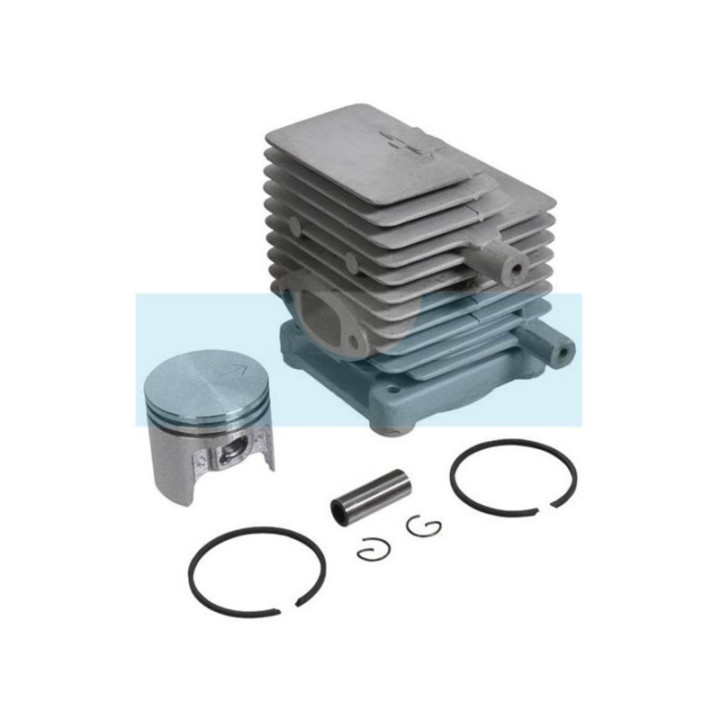Kit cylindre piston pour débroussailleuse / perche élagueuse / récolteuse d'olive / souffleur / taille-haie Stihl (41370201202)