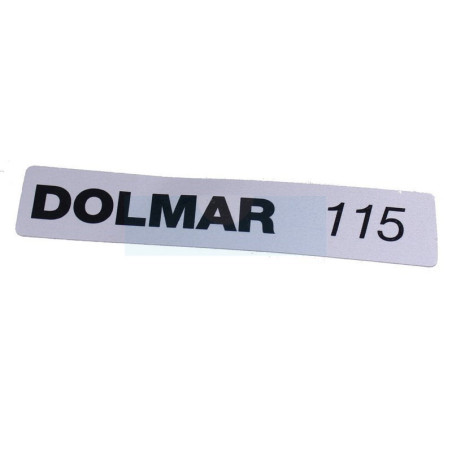 Autocollant pour tronçonneuse Dolmar (980114754)