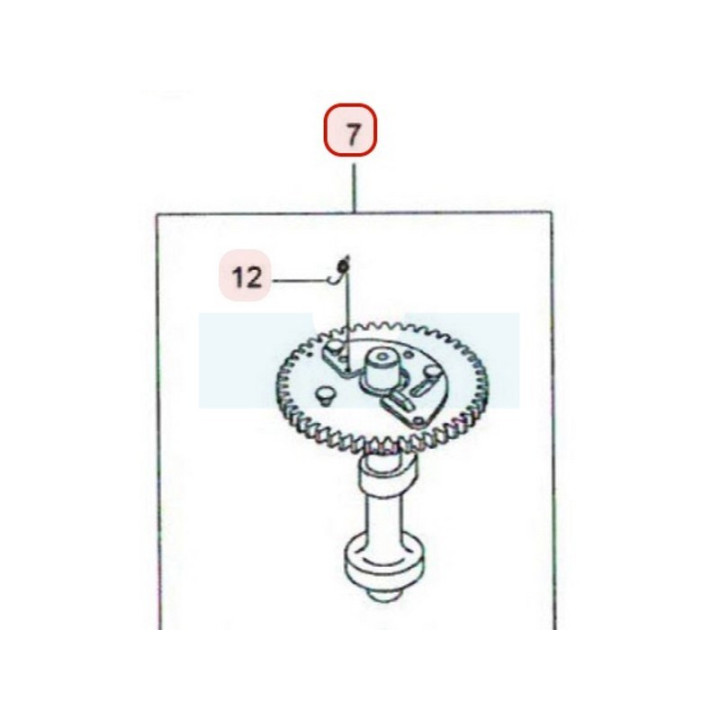 Arbre à cames pour moteur Kawasaki (120432001)