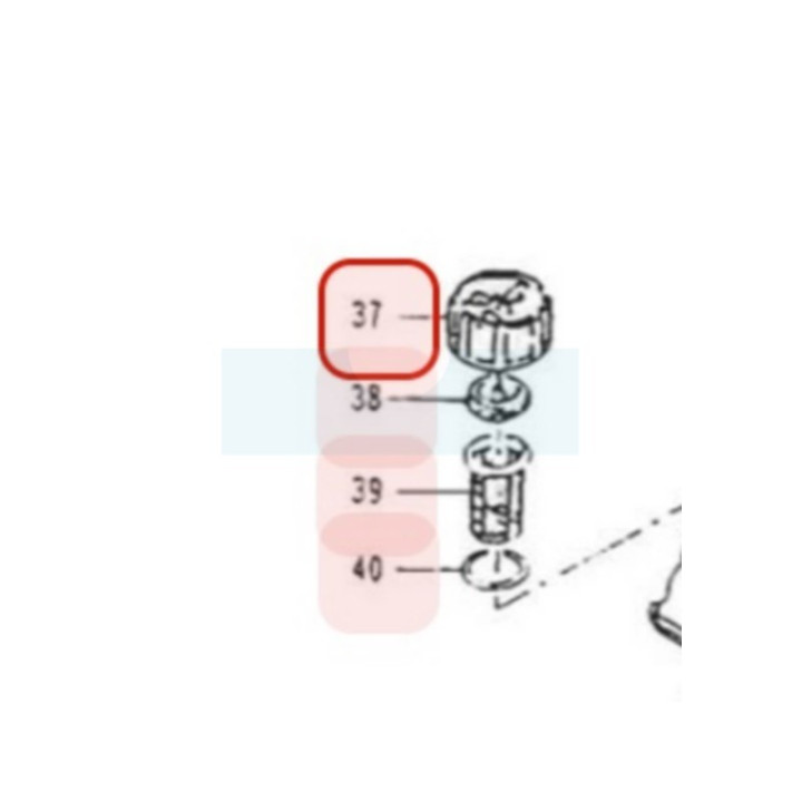 Bouchon d'éssence pour moteur Kawasaki (510482067)