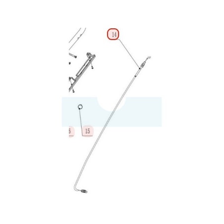Câble de traction pour tondeuse Weibang (LH2061185S)