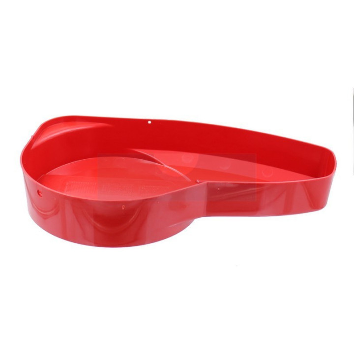 Capot de courroie rouge pour motobineuse Sarp (0340010053)