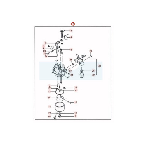 Carburateur pour moteur Robin / Subaru (2776230150)