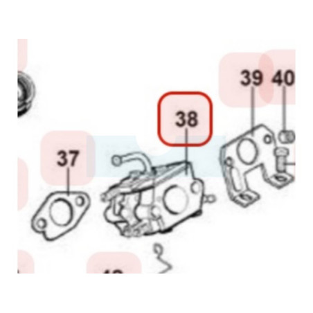 Carburateur pour tronçonneuse Maruyama (M035814)