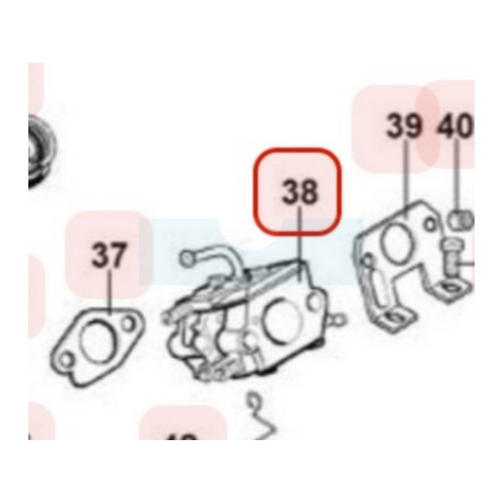 Carburateur pour tronçonneuse Maruyama (M035814)