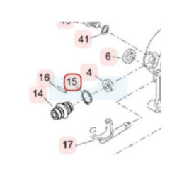 Circlips d'arbre de traction pour tondeuse Sarp (812V2000)