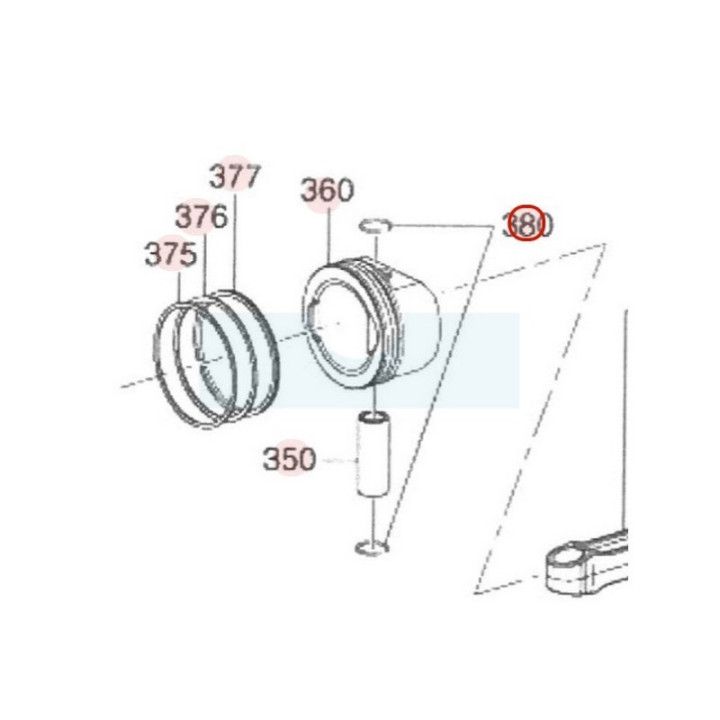 Clips de piston pour moteur Robin / Subaru (13122Z02011000)