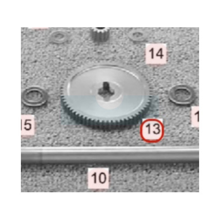Couronne de boîte (hydro) pour tondeuse Kaaz (78004298)
