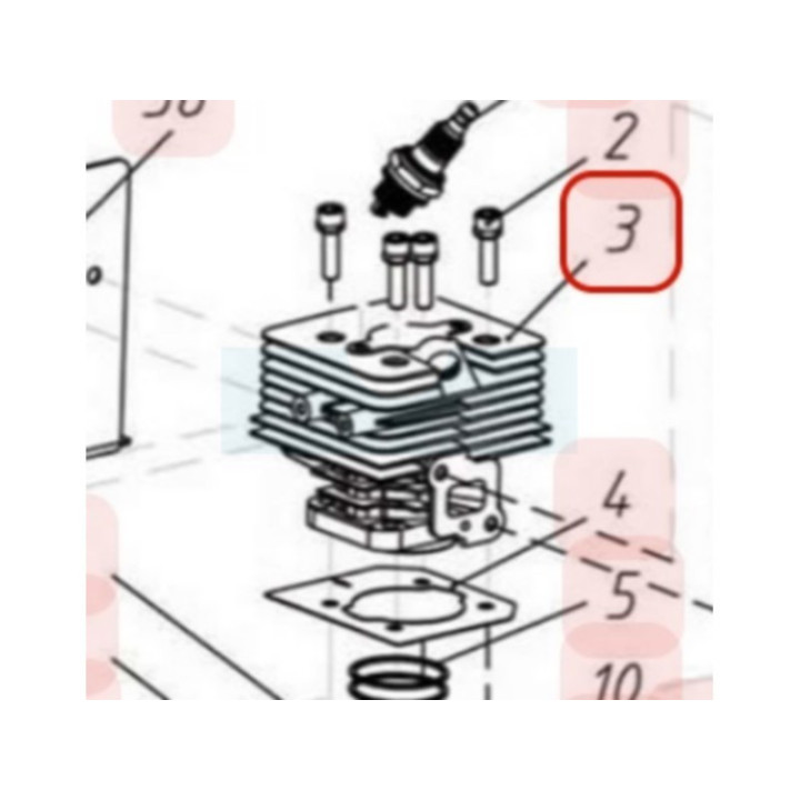 Cylindre pour moteur Chinois (YP70070130011)