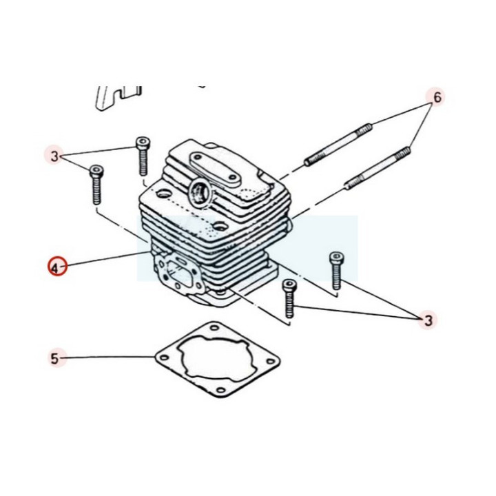 Cylindre pour moteur Mitsubishi (FR66816)