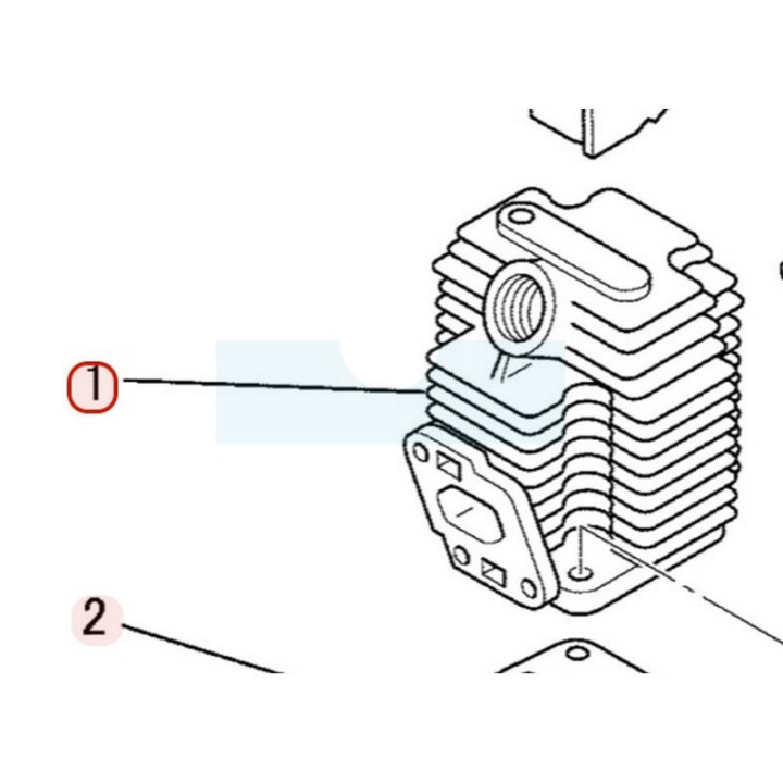 Cylindre pour moteur Mitsubishi (KC13016AA)