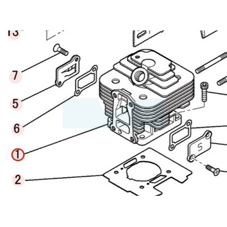 Cylindre pour moteur Mitsubishi (KC14007AA)