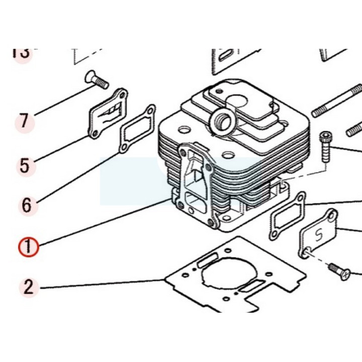 Cylindre pour moteur Mitsubishi (KC14007AA)