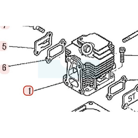 Cylindre pour moteur Mitsubishi (LC13032BA)