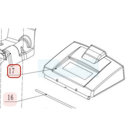 Déflecteur arrière pour tondeuse Weibang (5340113010)