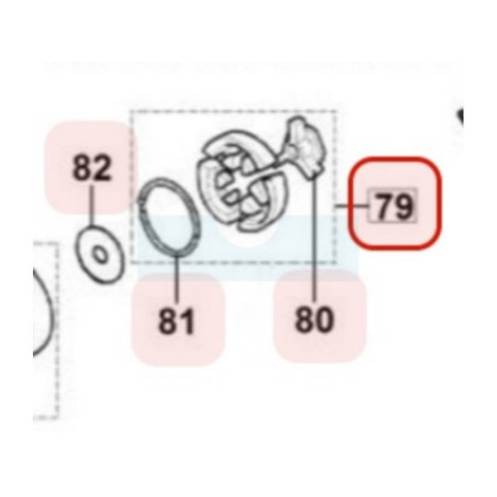 Embrayage pour tronçonneuse Maruyama (M035143)
