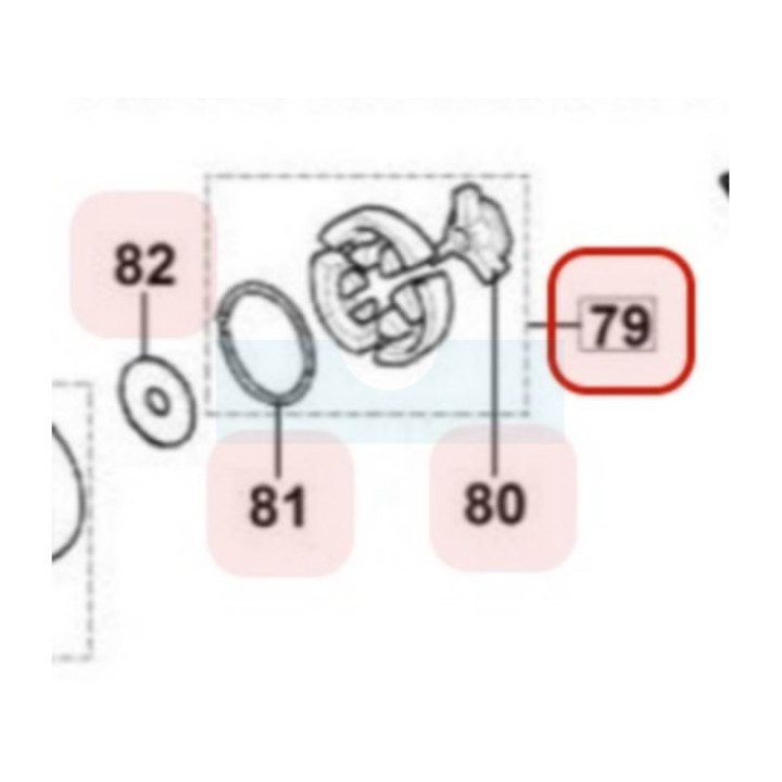 Embrayage pour tronçonneuse Maruyama (M035143)