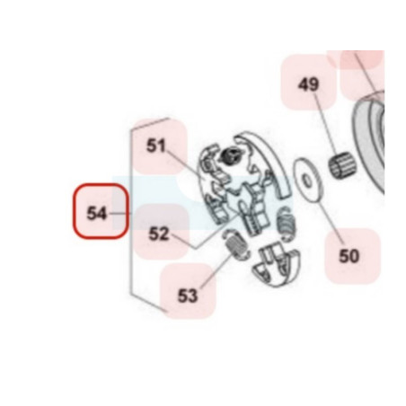 Embrayage pour tronçonneuse Maruyama (M036023)