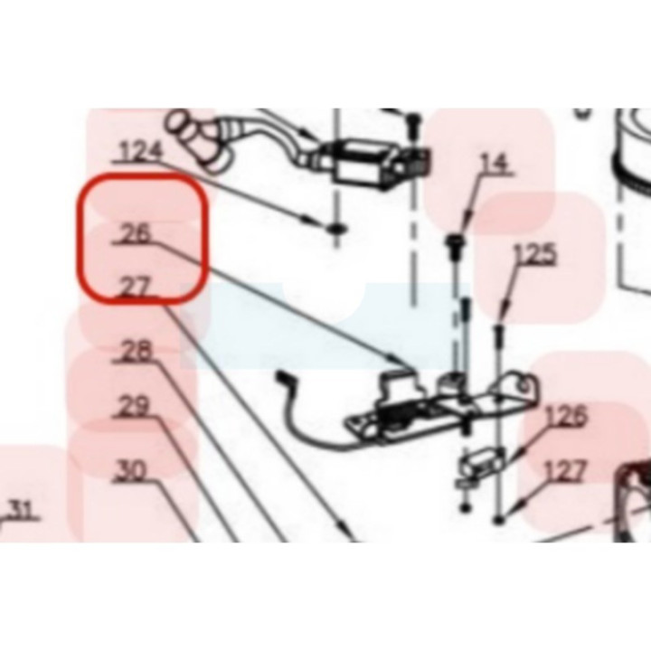 Frein moteur pour moteur Y173V Chinois (TY3711000000)