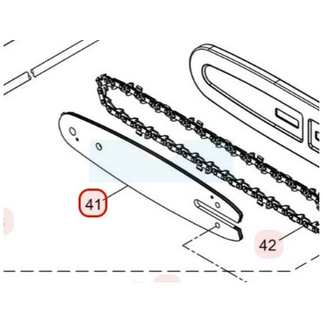 Guide pour perche élagueuse Maruyama (234088)