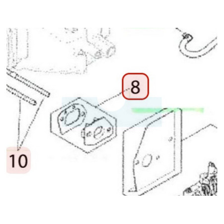 Isolant thermique pour moteur Kohler (1411213S)