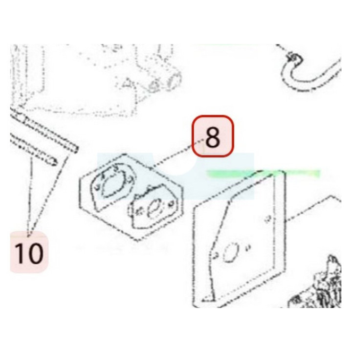 Isolant thermique pour moteur Kohler (1411213S)