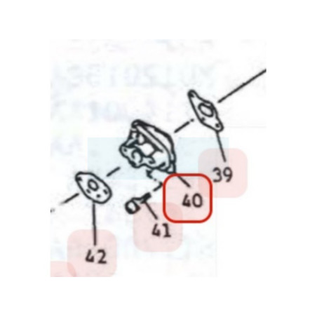 Isolant thermique pour moteur Mitsubishi (KK31042AA)