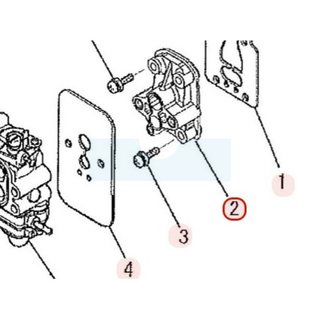 Isolant thermique pour moteur Mitsubishi (LK31047BA)