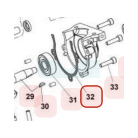Joint de carter moteur pour tronçonneuse Maruyama (M035887)