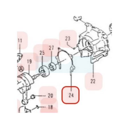 Joint de carter pour moteur Kawasaki (110092374)