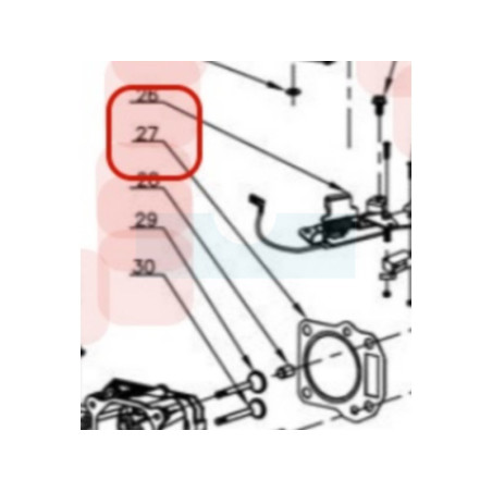 Joint de culasse pour moteur Y173V Chinois (TY3120000000)