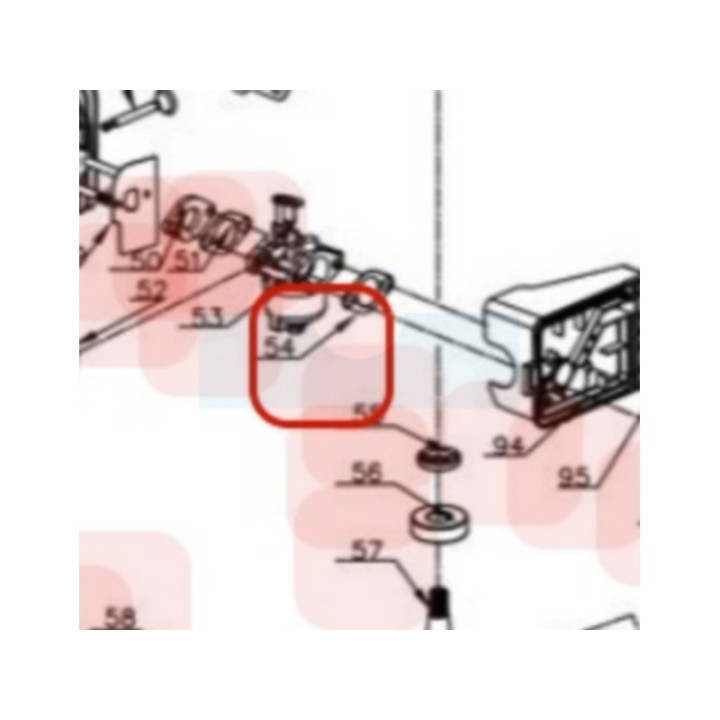 Joint de filtre à air pour moteur Y80V Chinois (TY1840000000)