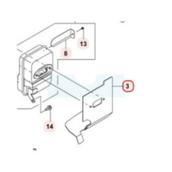 Joint d'échappement pour moteur Kawasaki (110610822)