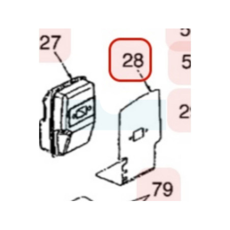 Joint d'échappement pour moteur Zenoah (TT6300206)