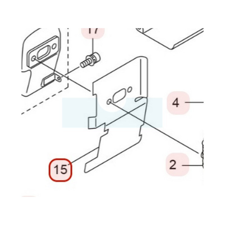 Joint d'échappement pour souffleur Maruyama (281589)