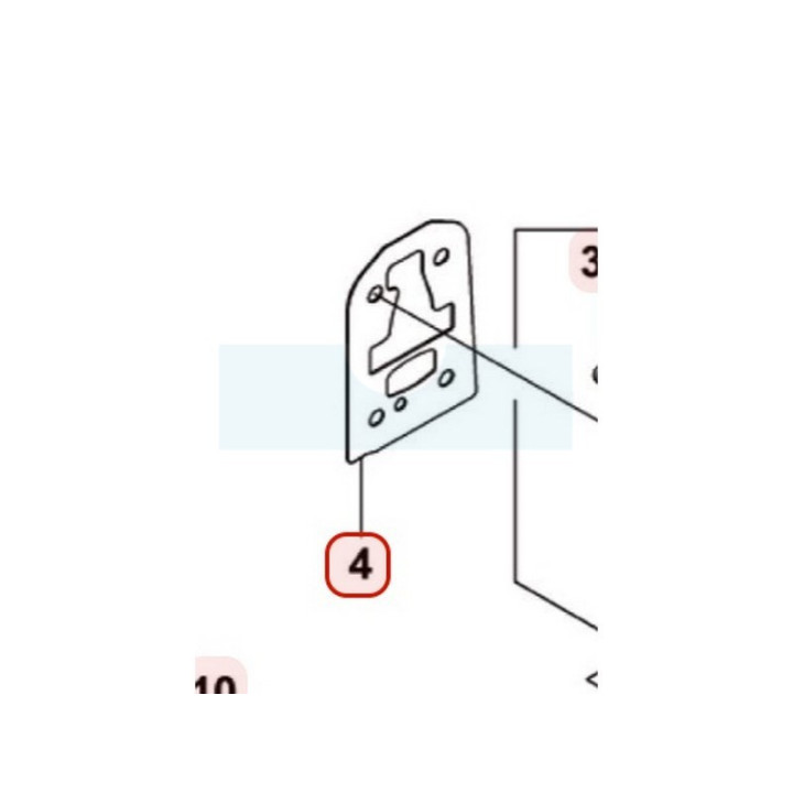 Joint d'isolant thermique pour moteur Kawasaki (110612246)