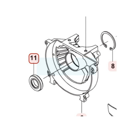 Joint spi de vilebrequin pour moteur Kawasaki (920492280)
