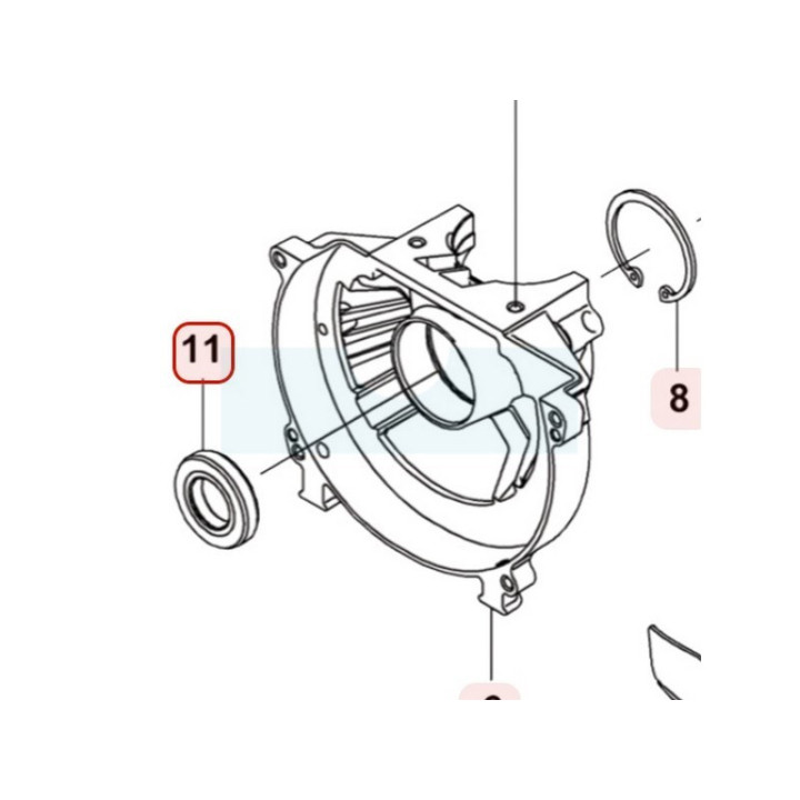 Joint spi de vilebrequin pour moteur Kawasaki (920492280)