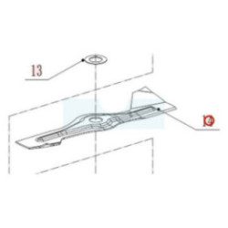 Lame pour tondeuse Weibang (49cm) (502040501022)