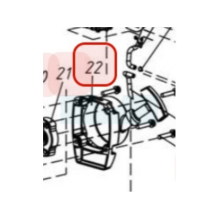 Lanceur pour débroussailleuse Sarp (YP7435)