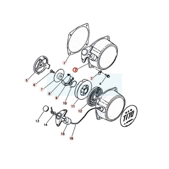 Lanceur pour moteur Mitsubishi (FR66823)