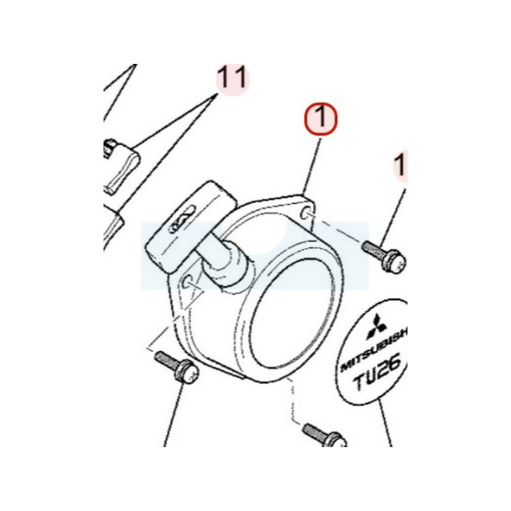 Lanceur pour moteur Mitsubishi (KS20133AA)
