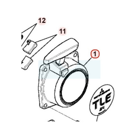 Lanceur pour moteur Mitsubishi (KS20177AA)