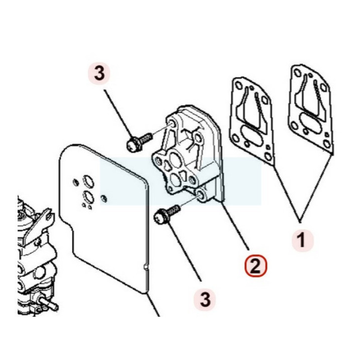 Manchon d'admission rigide pour moteur Mitsubishi (KK31045AA)