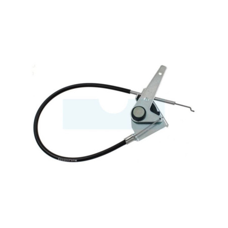 Manette d'accélérateur + câble pour débroussailleuse autoportée Roques & Lecoeur (N443900103)