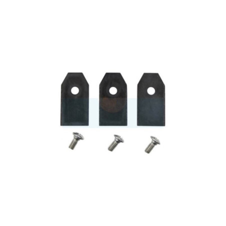 Jeu de 3 lames pour tondeuse robot Husqvarna (4cm) (535138702)