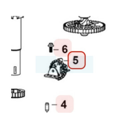 Pignon de régulateur pour moteur Loncin (1717500390001)