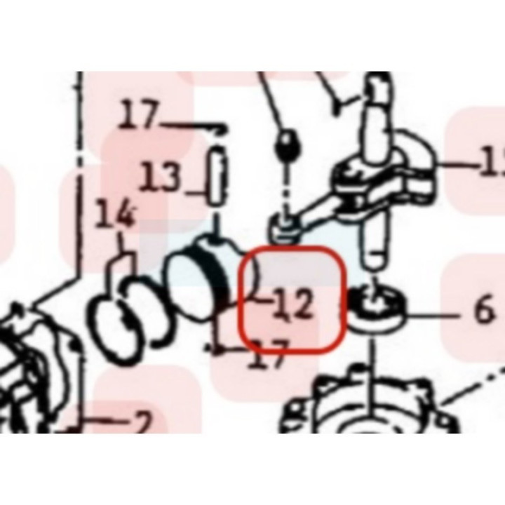 Piston pour moteur Kawasaki (130012078)